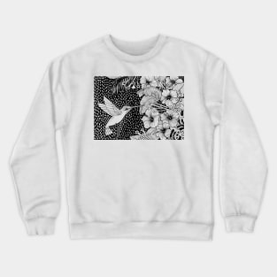 Hummingbird garden Crewneck Sweatshirt